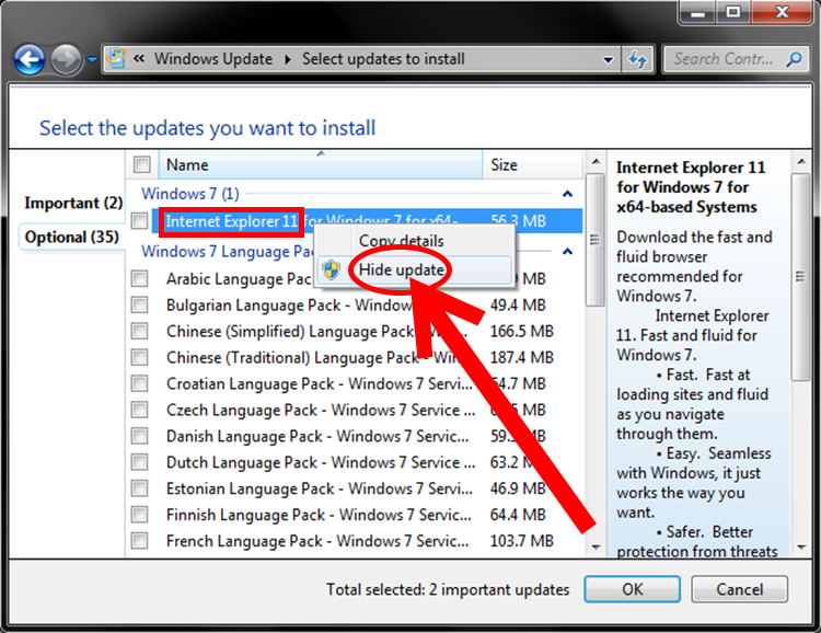 Cara Install Ie11 Windows 7